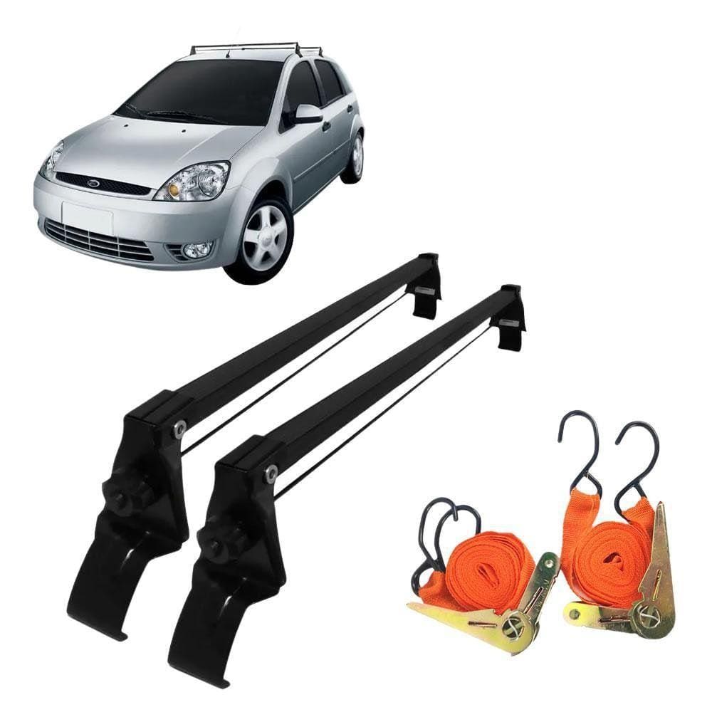 Rack Teto Vhip Fiesta Hatch Sedan 03 A 15 + 2 Cintas Catraca