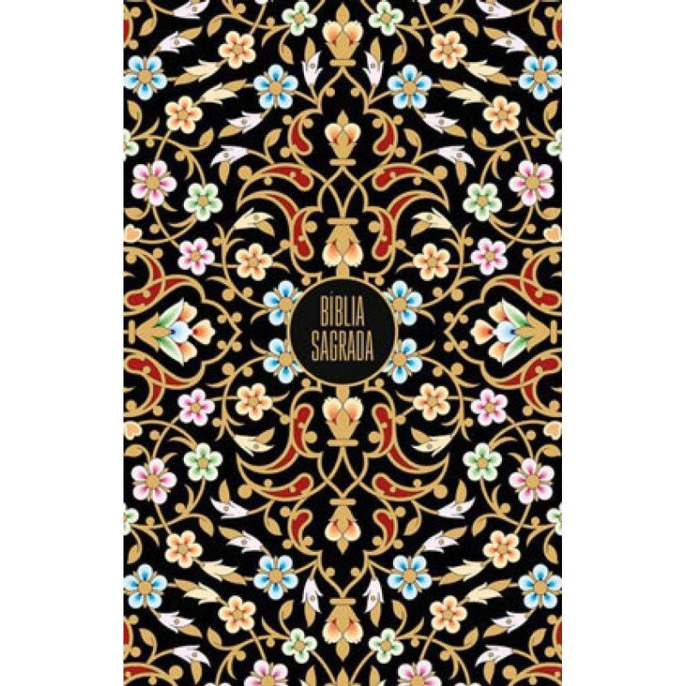 Bíblia Sagrada Nvi, Capa Dura, Floral Vintage