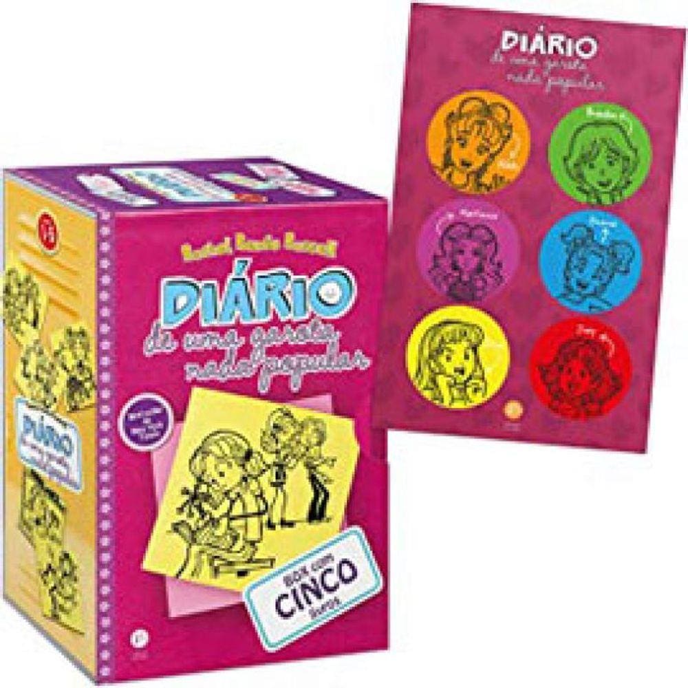 Box Diário De Uma Garota Nada Popular (Edição De Bolso – Vol. 1 A 5)