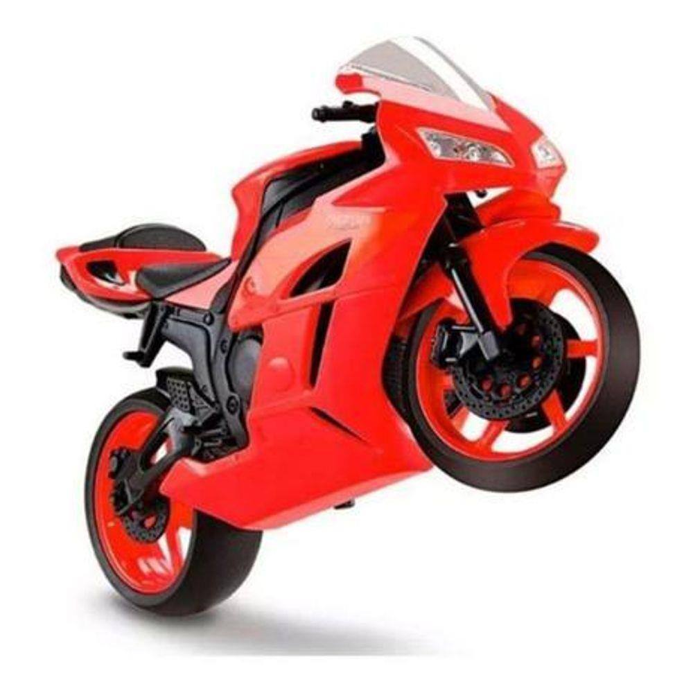 Moto De Corrida Racing Motorcycle Cinza Roma - GAMES & ELETRONICOS