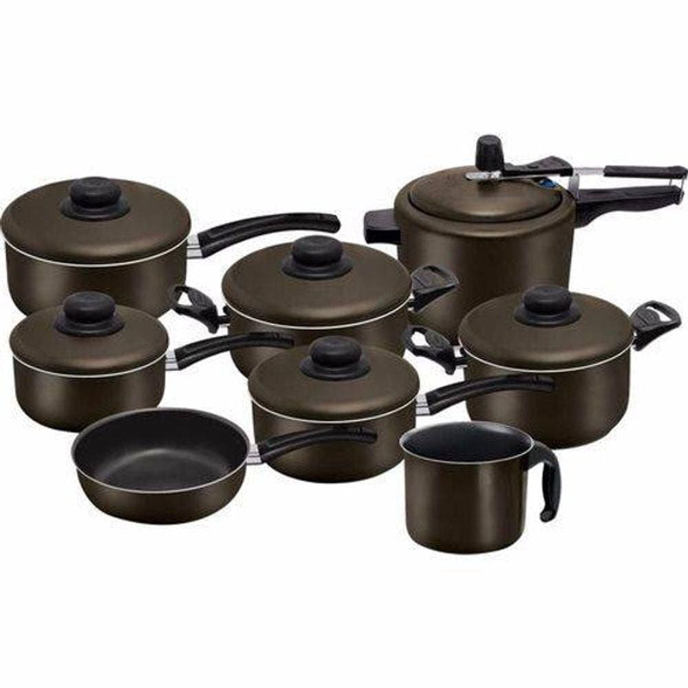 Conjunto de Panelas Marpal Super Antiaderente 08 Peças