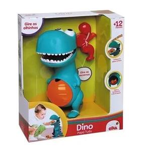Dino Papa Tudo Brinquedo Para Bebê Com Acessórios - Elka