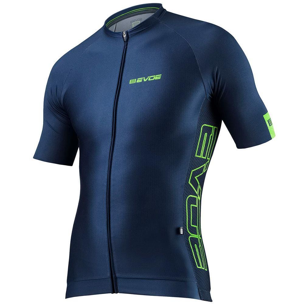 Camisa De Ciclismo Evoe Evolution Blu Masculina Coleção 2021