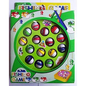 Brinquedo Pega Peixe Pesca Maluca 15 Peixes - 3 Jogadores