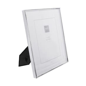 Porta Retrato Classic Prateado 20 cm x 25 cm - Home Style