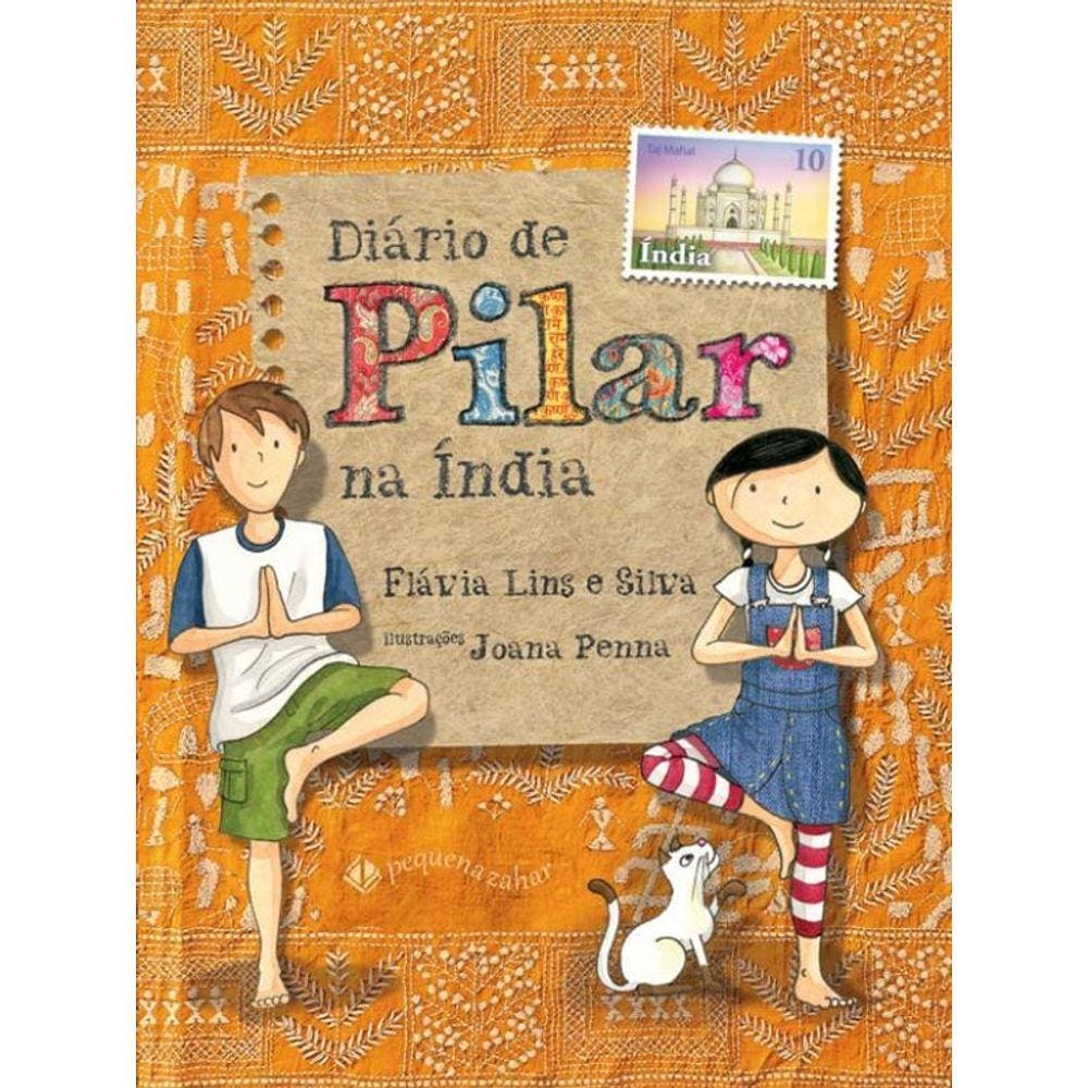Livro Diário De Pilar Na Índia