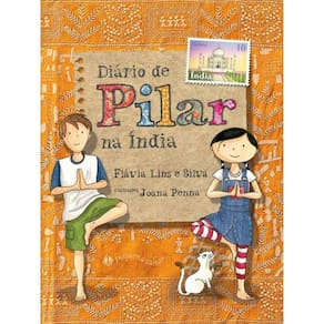 Livro Diário De Pilar Na Índia