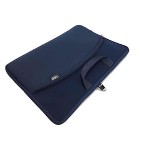 Capa Para Notebooks 15.6 Azul Pasta Neoprene  Alça Case
