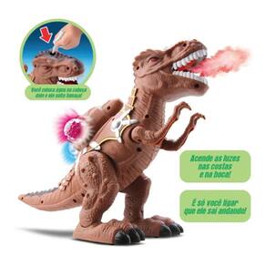 Dinossauro T-Rex Gigante Invencible Bee Toys