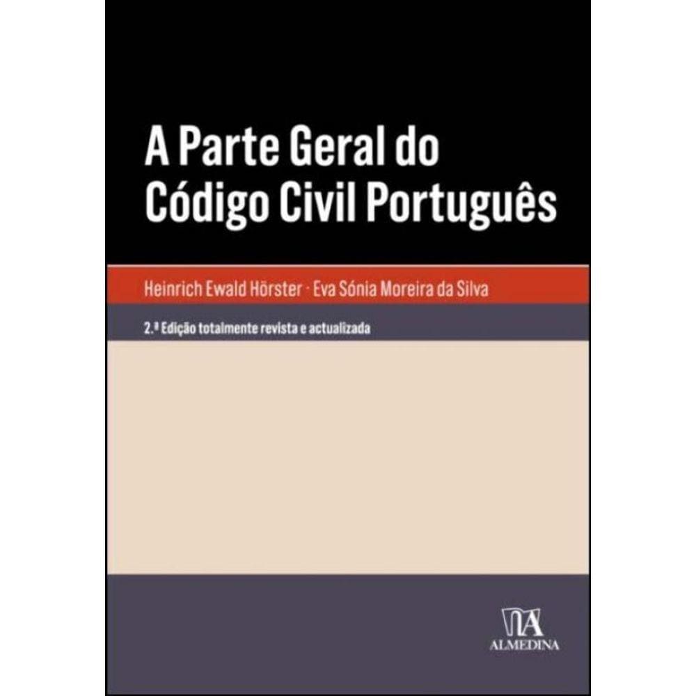 Parte Geral do Código Civil Português, A