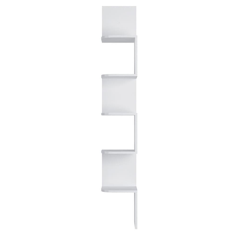 Prateleira Nicho Canto Grande Decorativo Branco Multivisão