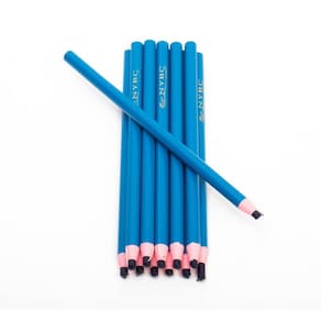 Lápis Ecológico Azul com 12 para Risco em Tecido LT-101 - NYBC