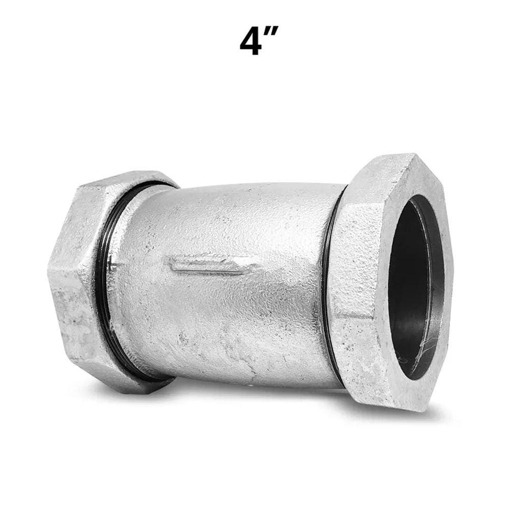 Luva de Correr Galvanizada 4" Dresser Press