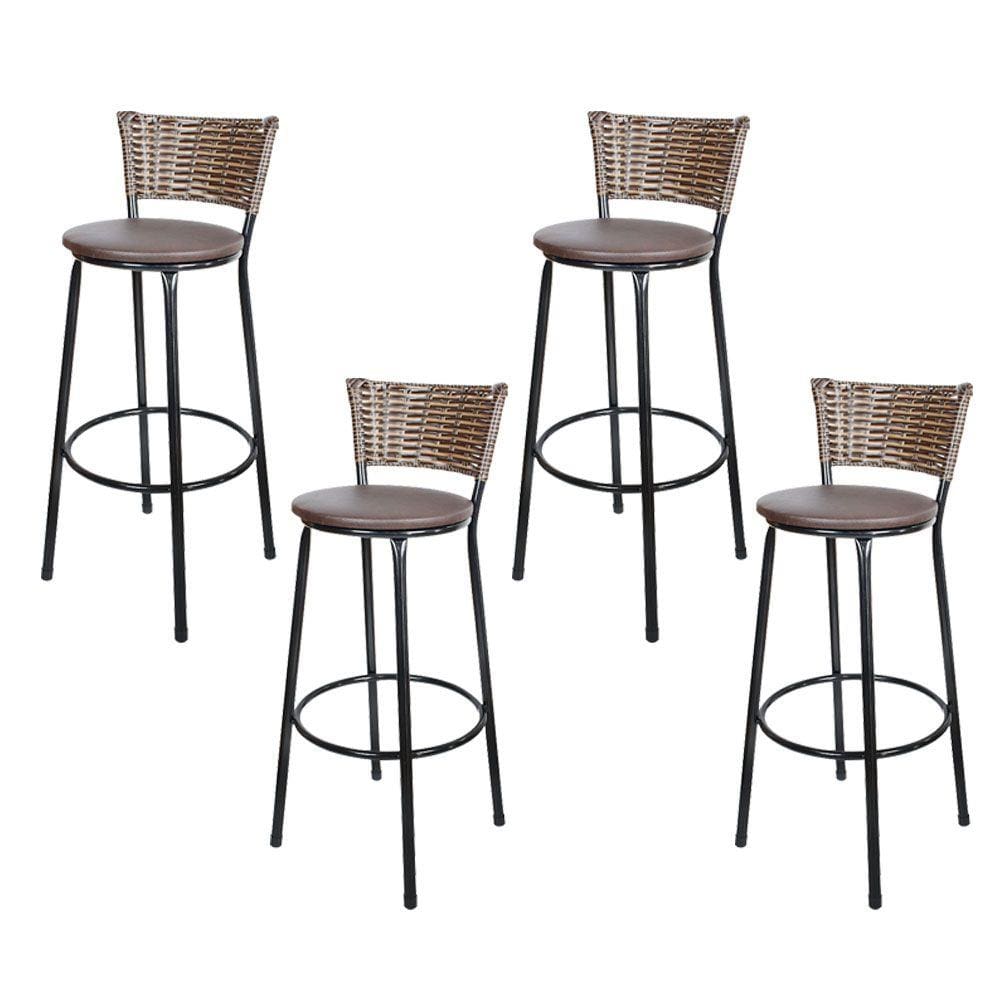 Banquetas Para Cozinha Cappuccino 4Un Assento Marrom
