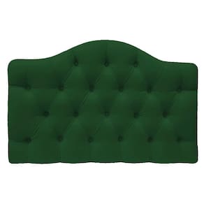 Cabeceira Suspensa Imperatriz 160 Cm Queen Size Suede Verde