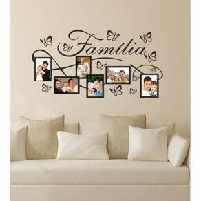 Adesivo Decorativo De Parede Para Foto E Retrato Família