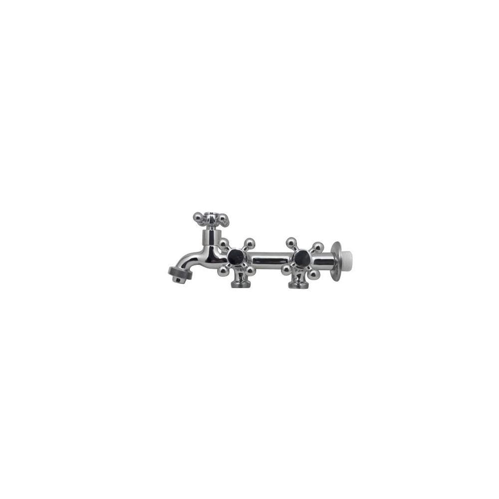 Torneira Tanque Máquina Tripla 3 Saídas 1/4 Volta C33