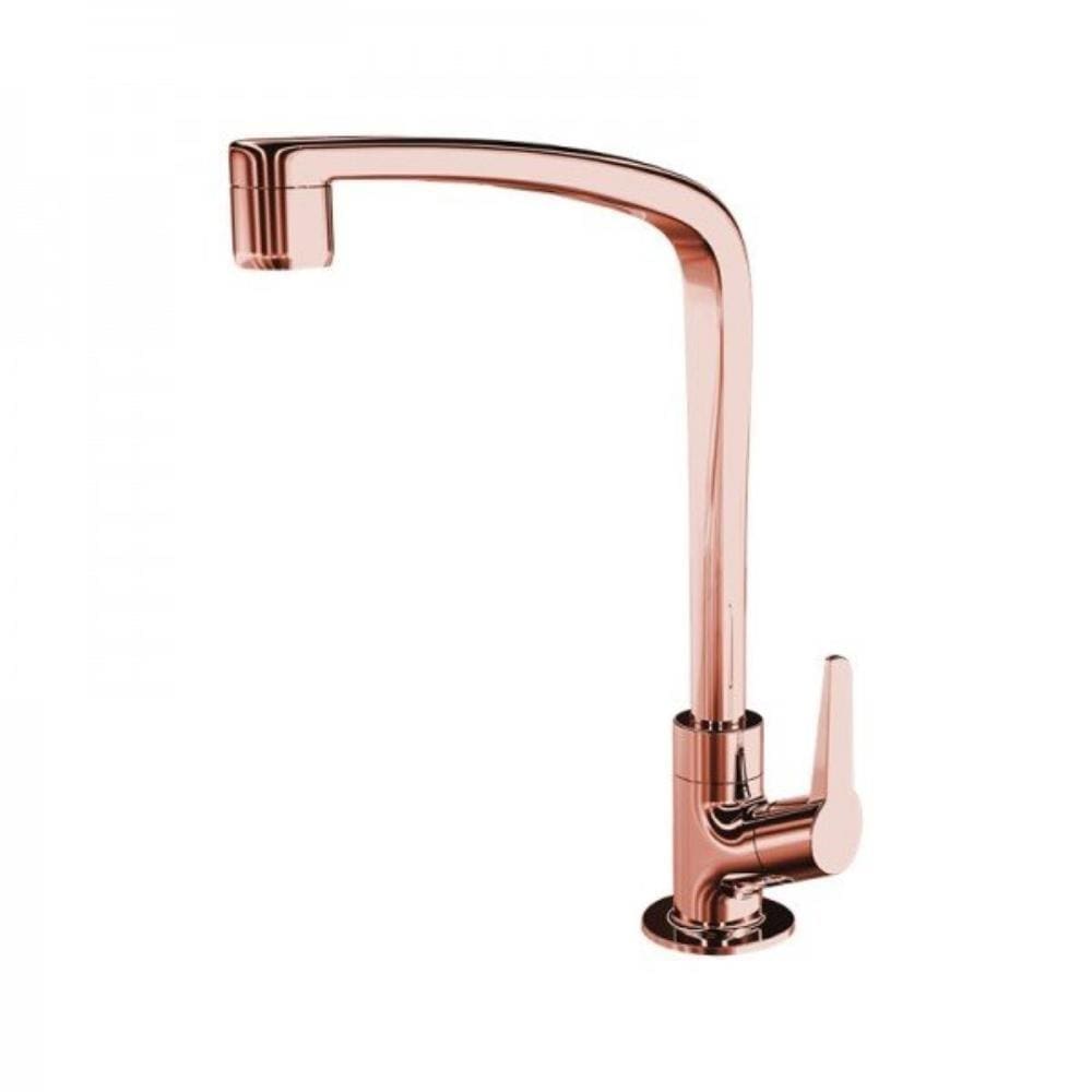 Torneira Plástica Mesa Lorenzetti Flatt 1167 F71 Rose Gold