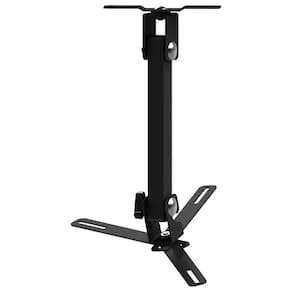 Suporte Projetor + Extensor 20 Cm -Teto E Parede - Preto