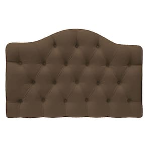 Cabeceira Suspensa Imperatriz 160 Cm Queen Size Suede Marrom