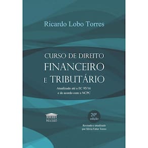 Curso De Direito Financeiro E Tributario: Atualiza