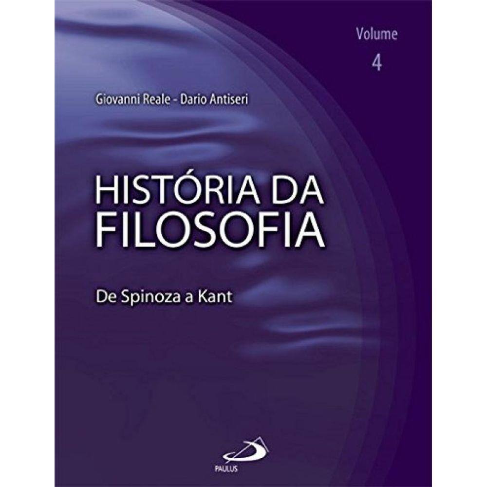 Historia Da Filosofia: De Spinosa A Kant - Vol.4