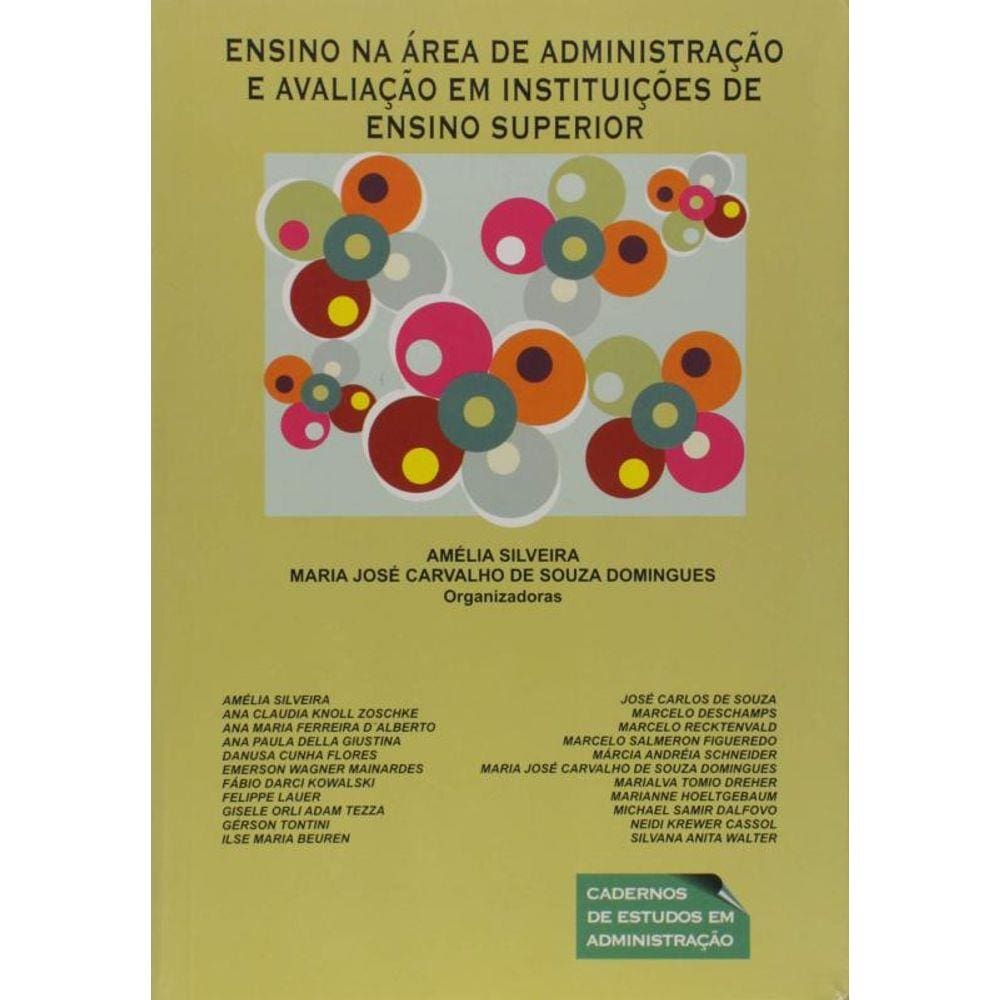 Ensino Na Area De Administracao E Avaliacao Em Ins