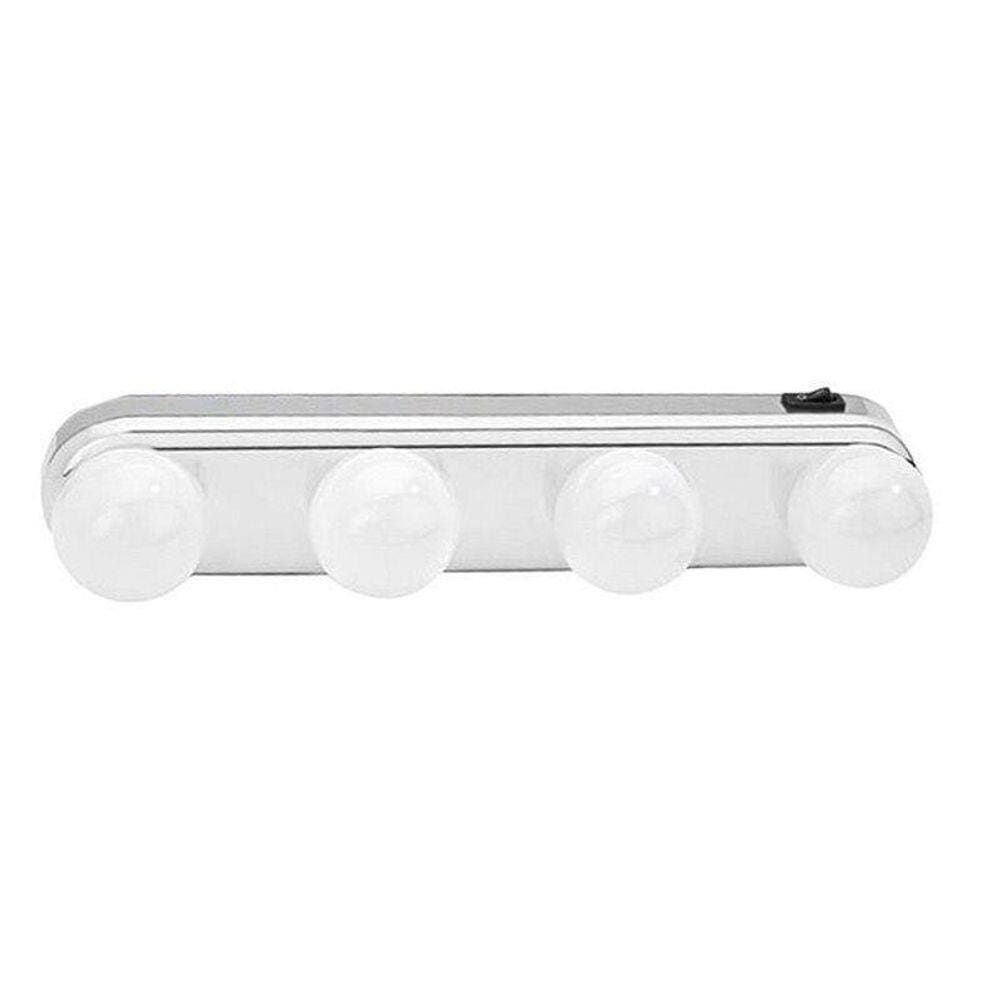 Luz De Espelho Maquiagem Camarim  Led 4 Lampadas Sem Fio