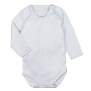 Body Manga Longa Roupas De Bebê Varias Cores 100% Algodão