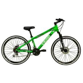 Bicicleta Aro 26 Vikingx 21v Alumínio Freeride Freio A Disco
