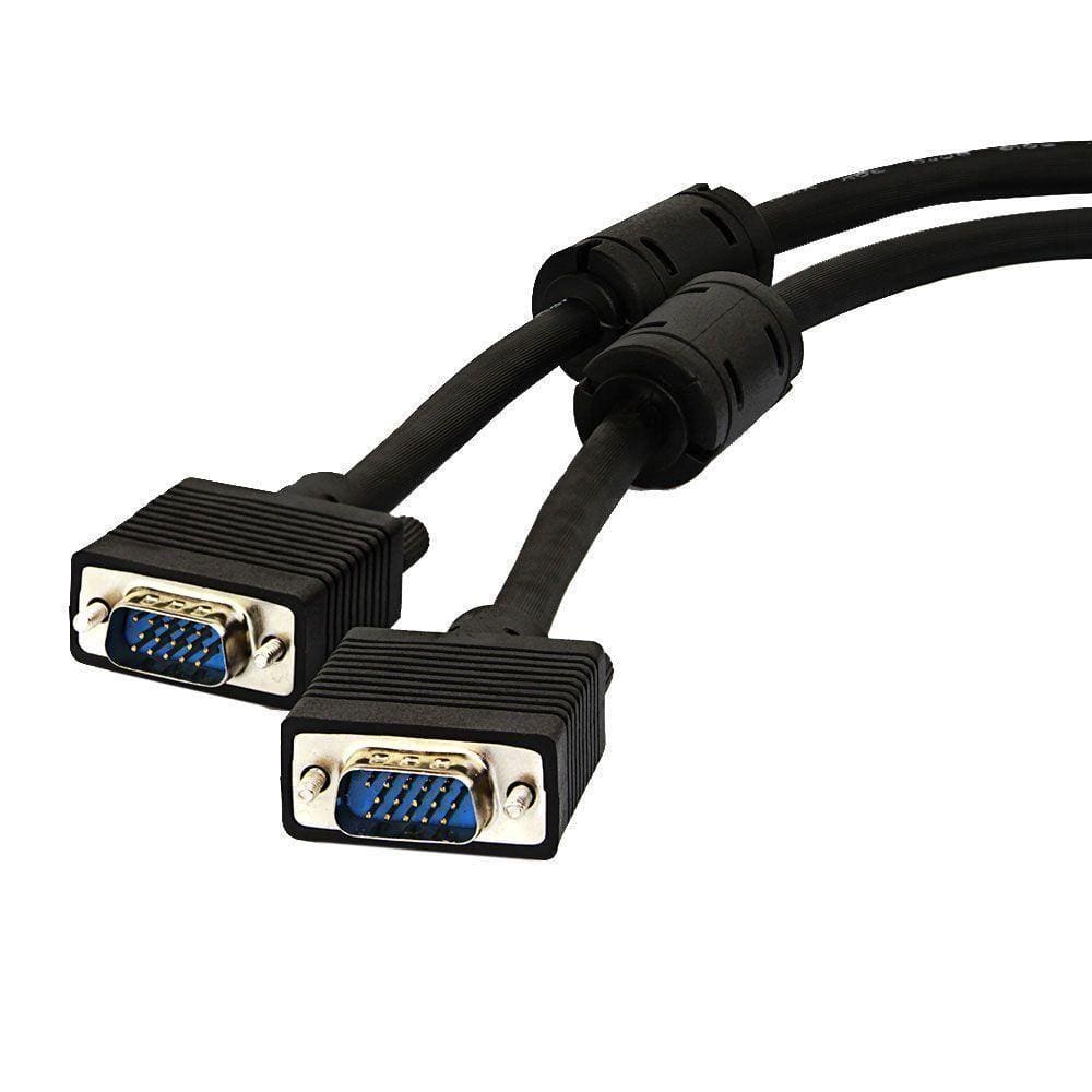 Cabo Monitor Vga Hd15m X Hd15m 2 Metros E Filtro