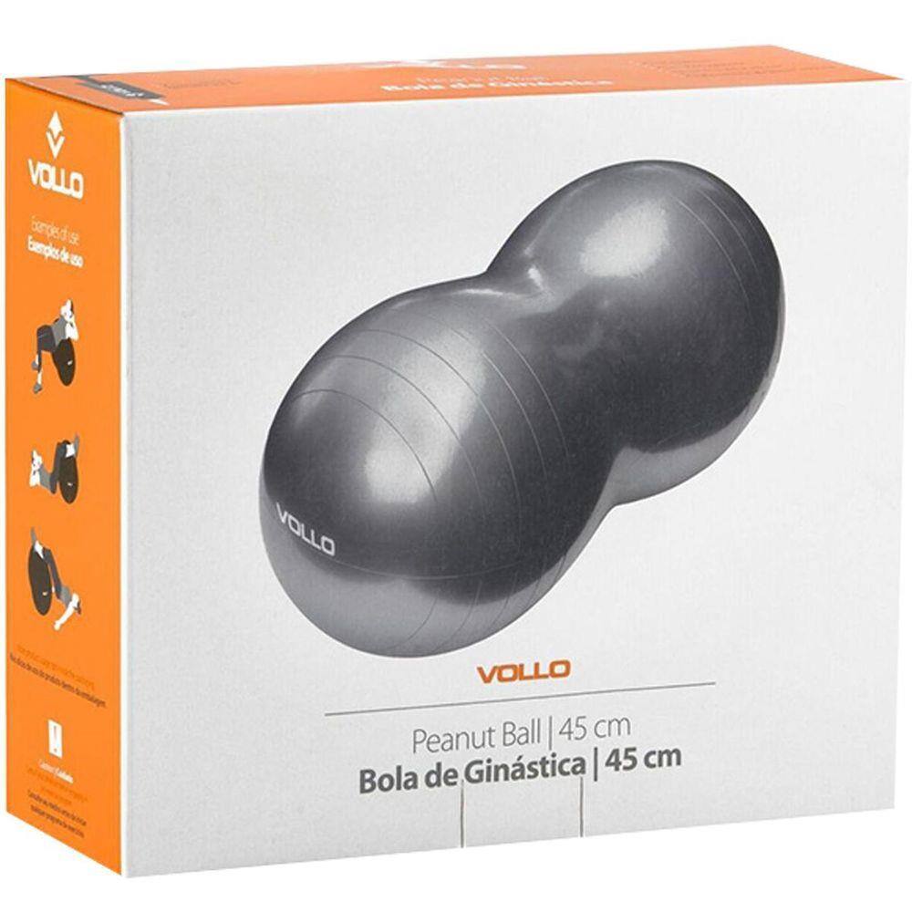 Bola Feijão Vollo Vp1051 Para Pilates 90X45Cm Peanut Ball
