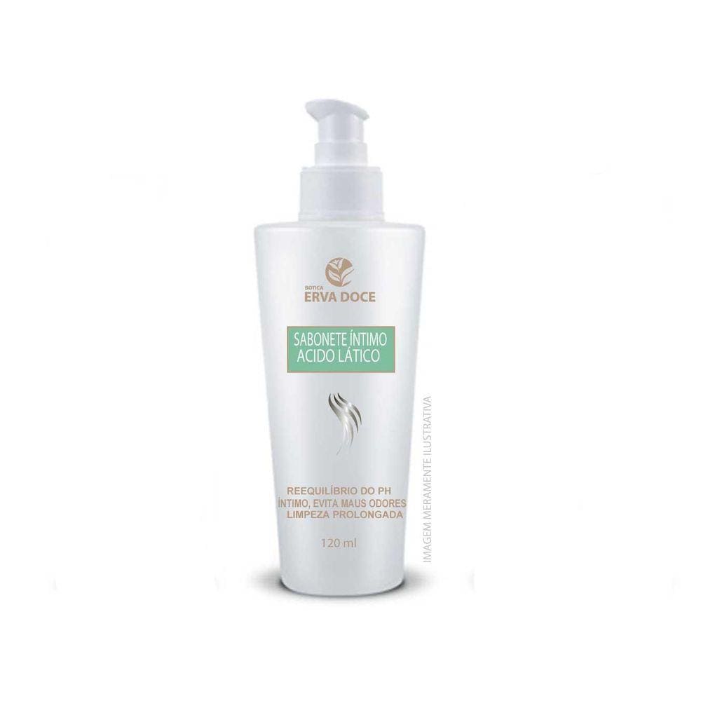 Sabonete Intimo De Acido Latico 120Ml