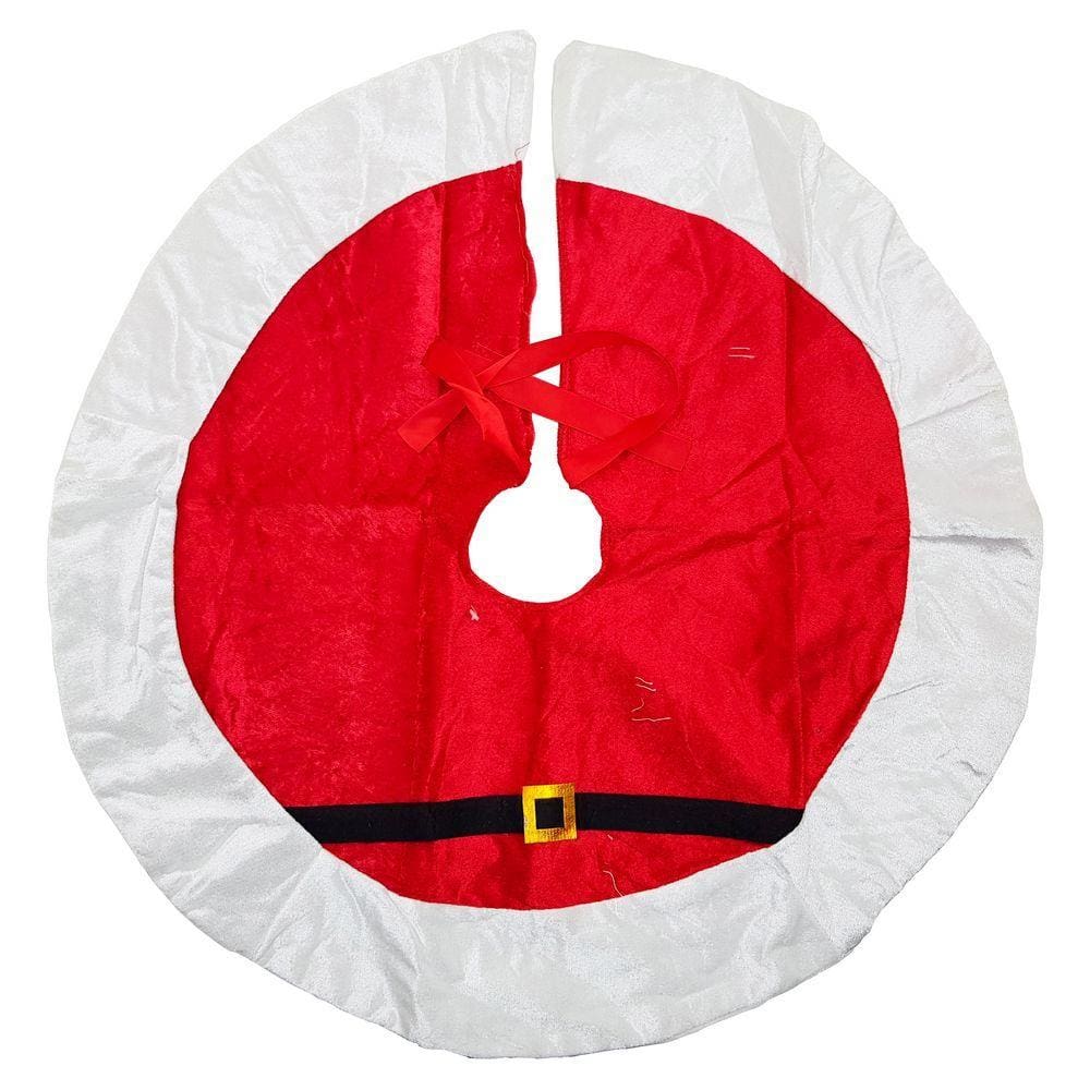 Saia Saiote Para Arvore De Natal Veludo 60 Cm