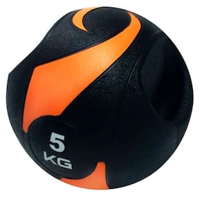 Bola de Peso Medicine Ball com Pegada 5Kg  LIVEUP LS3007A/5