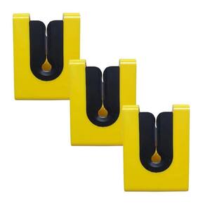 Kit 3 Abridor Sachês Triangular De Mesa Base Amarelo Khort