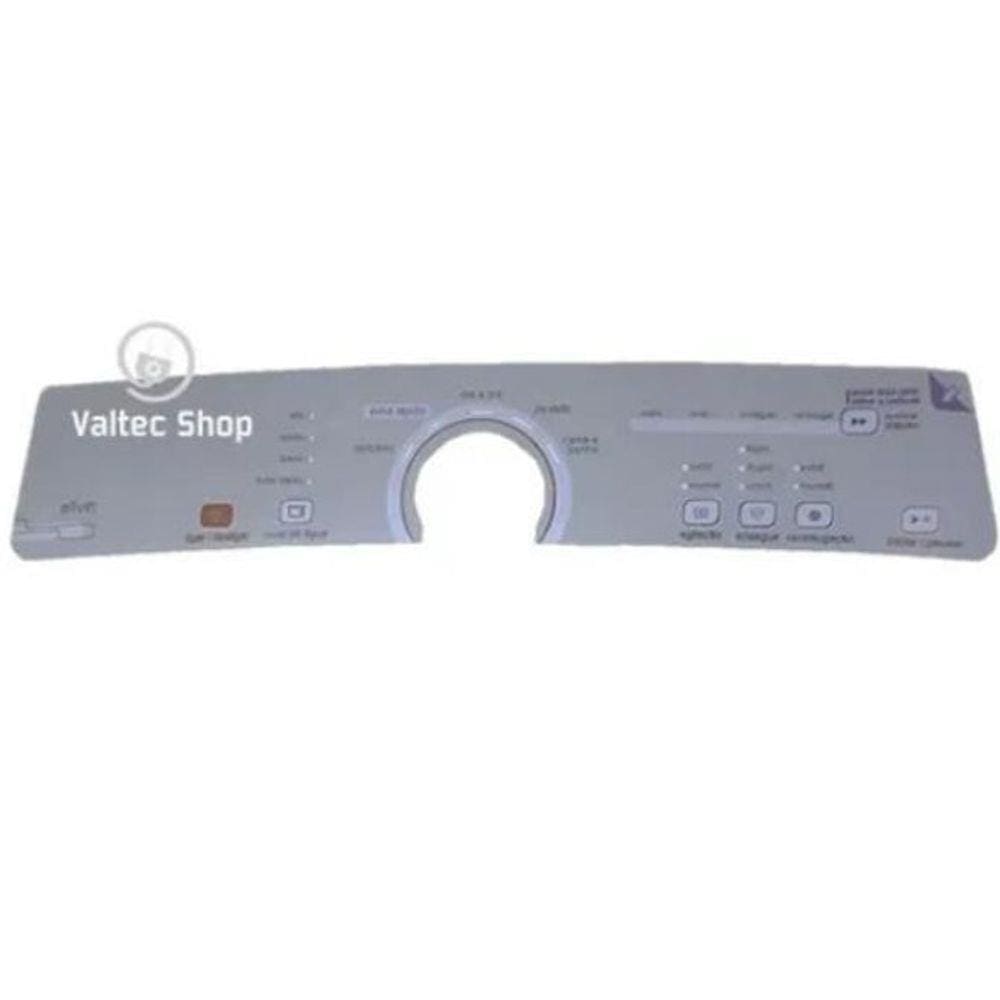 Adesivo Membrana Lavadora Brastemp Ative Bwg11 Bwg11A Cinza