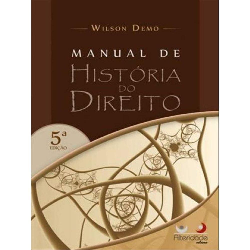 Manual De Historia Do Direito