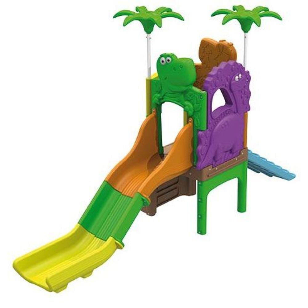 Playground Ilha dos Fofossauros (Escorrega e rampa)