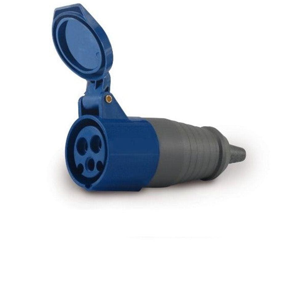 Acoplamento 3P+T 32A 220V 9H AZ ACS-4259