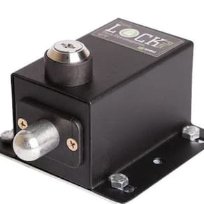 Trava Eletromagnética Portão Eletrônico Lock Temporizador