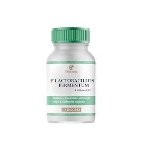 Lactobacillus Fermentum 4 Bilhões Ufc 120 Capsulas