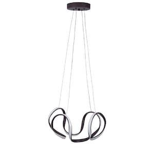 Pendente De Led 44Cm Para Balcão Mesa Living
