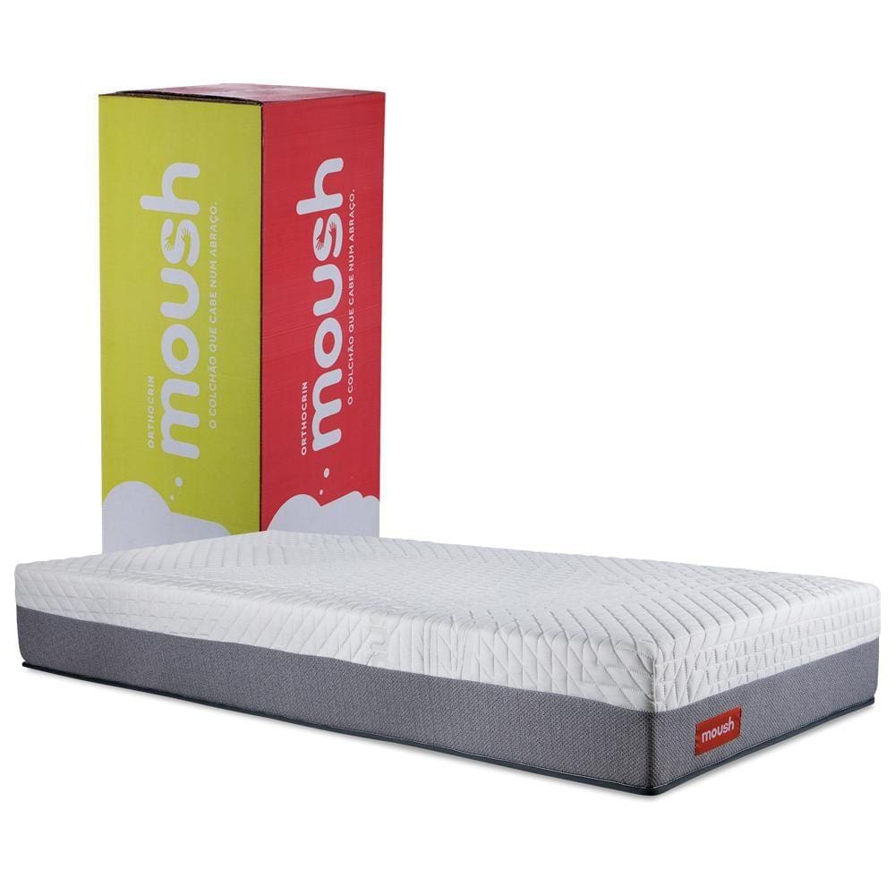 Colchão Na Caixa Moush Orthocrin Viúva 110X200x25