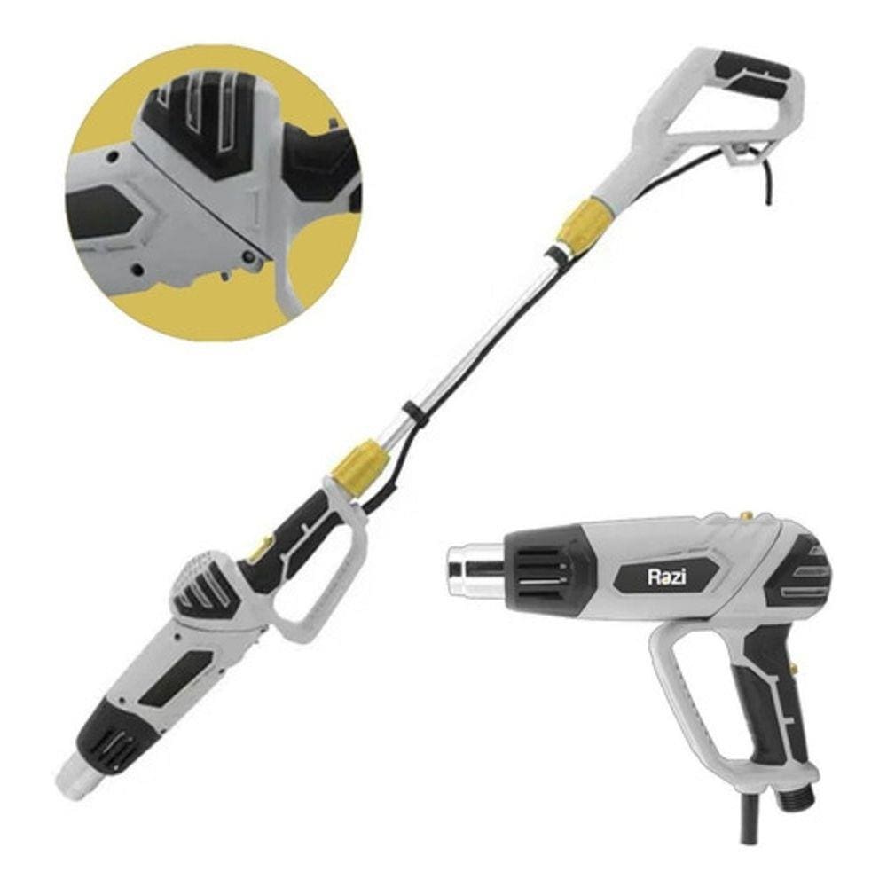 Soprador Térmico Articulado 2000W 300/600°C Razi +Acessórios