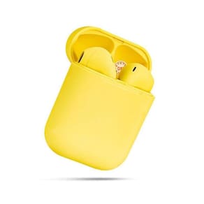 Fone De Ouvido Wireless Bluetooth Ol 12 Amarelo