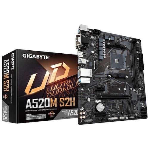 imagem-Placa mae (amd) gigabyte a520m s2h ddr4 am4