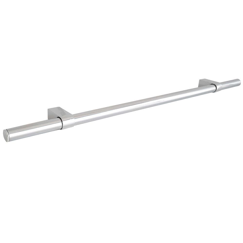 Barra De Utensílios Suporte De Cozinha Redondo Aço Inox 50cm