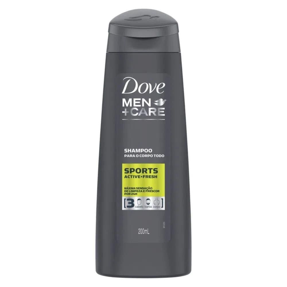 Shampoo Dove Men Care Sports 3 Em 1 200ml
