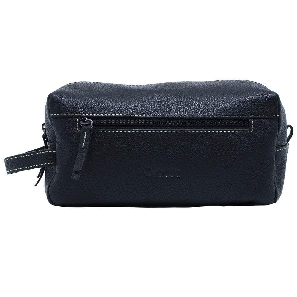 Necessaire Classe Couro Masculina Nc29-2 Cb05 Preto